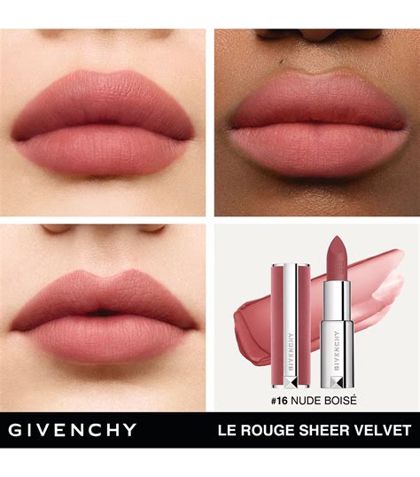 givenchy lipstick matte 316|Givenchy le rouge sheer velvet.